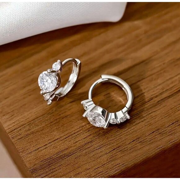 Sterling Silver Earrings - Picture 1 of 5